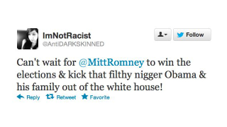 Illustration for article titled Twitter Racists React to 'That Nigger' Getting Reelected